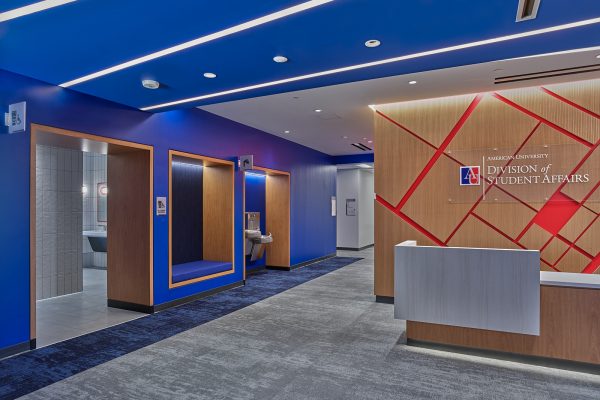 AU MGC Reception Desk area